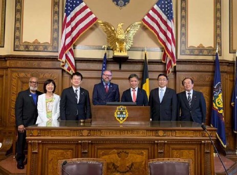 姉妹都市提携25周年記念 ピッツバーグ市友好訪問・行政視察 ご報告